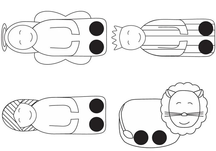 Daniel and the Lion's Den Finger Puppets*These printable finger puppets can be cut out, coloured or collaged and used to help you to tell the story of Daniel and how God protected him in the Lion’s Den. An A4 sheet which can be photocopied for your whole group.