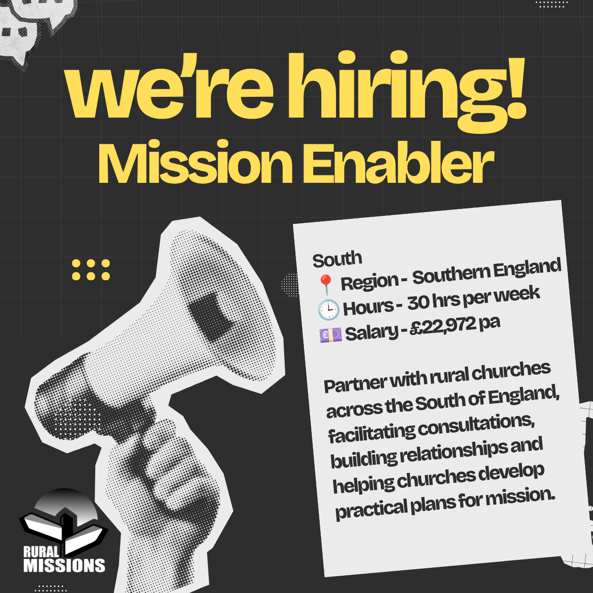 Mission Enabler*South*More about this role