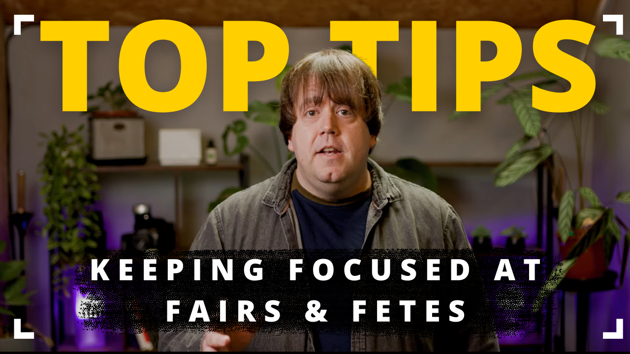 Fairs & Fetes - Keeping our focus at fairs and fetes