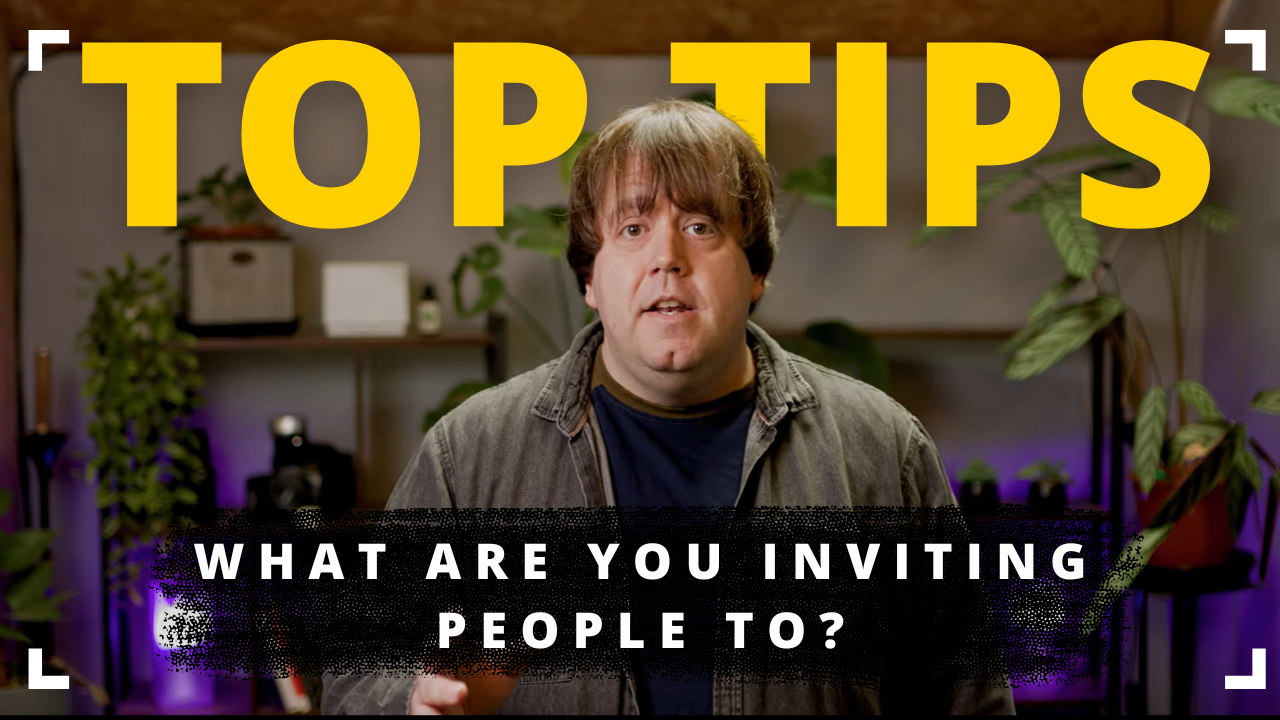 Communities - What are you inviting people to?