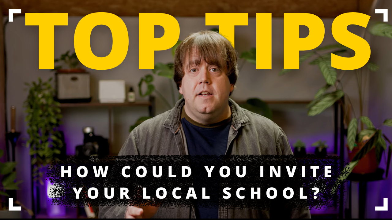 Schools - How could you invite your local school?