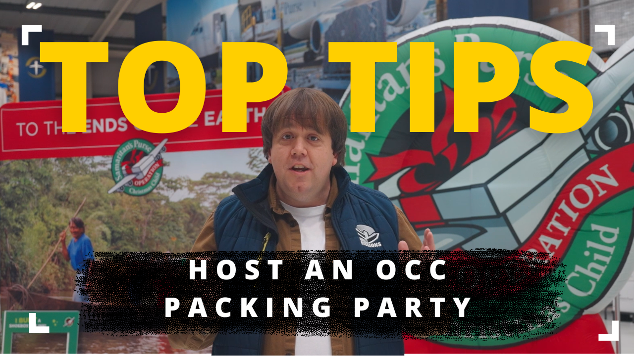 Operation Christmas Child - How do I host a packing party?